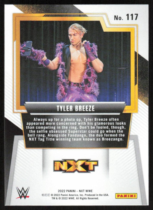 Tyler Breeze 2022 Panini WWE NXT # 117 NXT Alumni NXT - Collectible Craze America