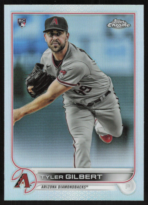 Tyler Gilbert 2022 Topps Chrome # 65 RC Refractor Arizona Diamondbacks - Collectible Craze America