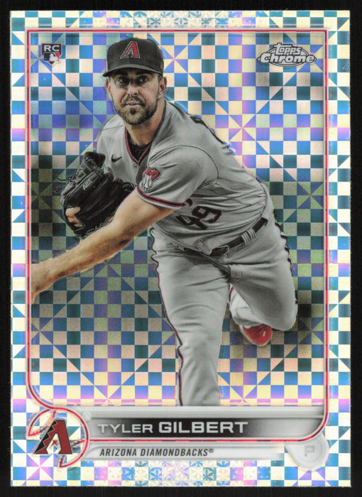 Tyler Gilbert 2022 Topps Chrome # 65 RC X-Fractor Arizona Diamondbacks - Collectible Craze America