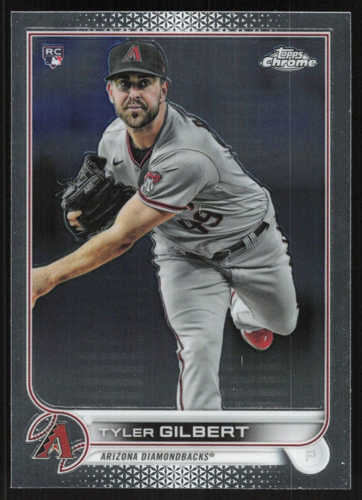 Tyler Gilbert 2022 Topps Chrome Baseball # 65 RC Arizona Diamondbacks Base - Collectible Craze America