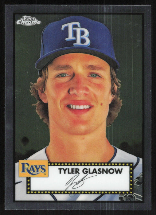 Tyler Glasnow 2021 Topps Chrome Platinum Anniversary # 322 Tampa Bay Rays - Collectible Craze America