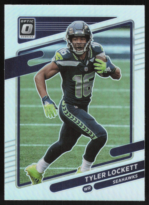 Tyler Lockett 2021 Donruss Optic # 195 Silver Prizm Seattle Seahawks - Collectible Craze America