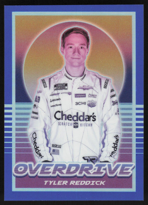 Tyler Reddick 2022 Panini Chronicles Racing Overdrive # 7 Blue 115/199 - Collectible Craze America