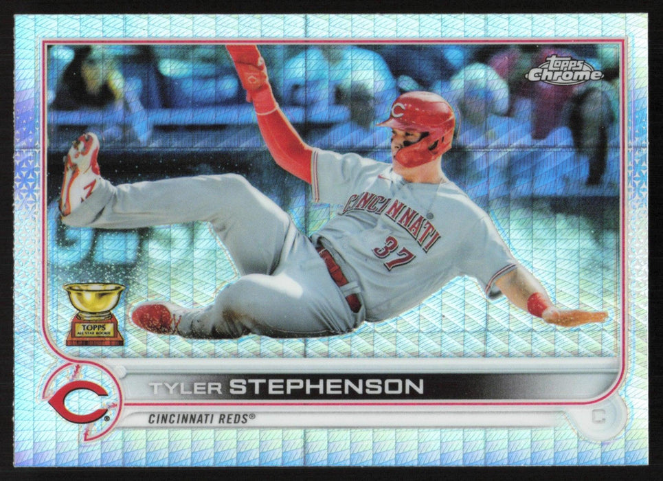 Tyler Stephenson 2022 Topps Chrome Baseball # 63 Cincinnati Reds Base -  Collectible Craze America