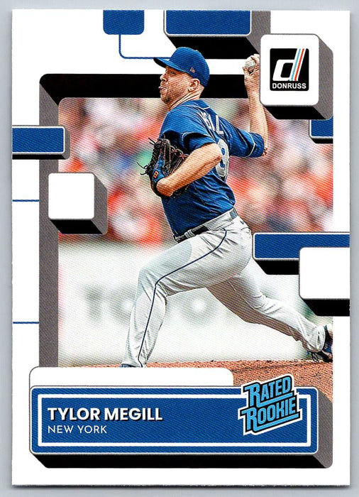 Tylor Megill 2022 Donruss Baseball # 60 RC New York Mets - Collectible Craze America