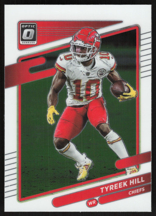 Tyreek Hill 2021 Donruss Optic # 32 Kansas City Chiefs - Collectible Craze America