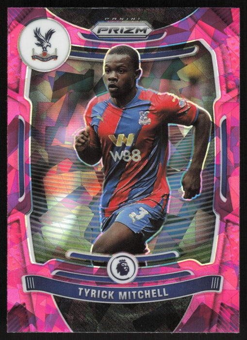 Tyrick Mitchell 2021 Panini Prizm Premier League # 290 Pink Ice Crystal Palace - Collectible Craze America