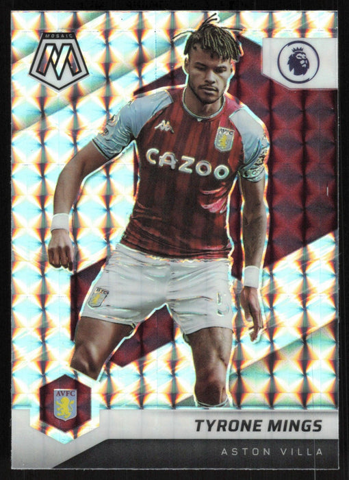 Tyrone Mings 2021 Panini Mosaic Premier League # 130 Mosaic Prizm Aston Villa - Collectible Craze America