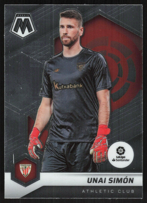 Unai Simon 2021 Panini Mosaic La Liga # 7 Athletic Club Base - Collectible Craze America