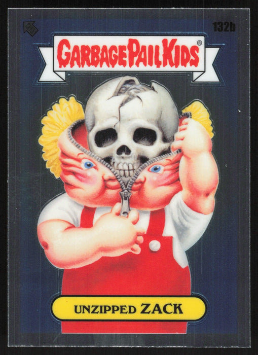 Unzipped ZACK 2021 Topps Chrome Garbage Pail Kids Original Series 4 # 132B - Collectible Craze America