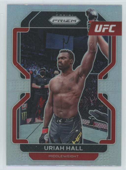 Uriah Hall 2022 Panini Prizm UFC # 154  Silver Prizm - Collectible Craze America