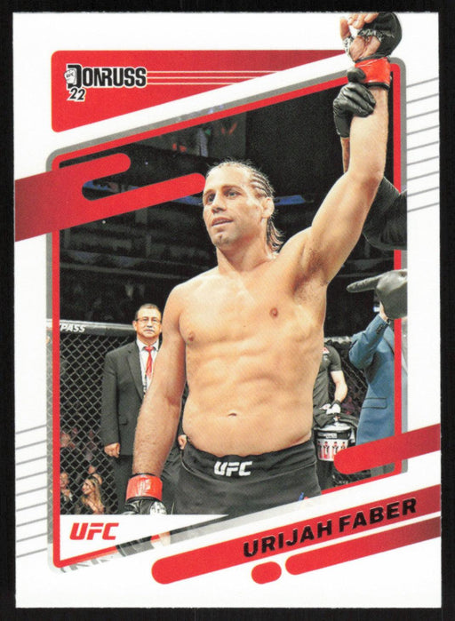 Urijah Faber 2022 Panini Donruss UFC Base # 30 Bantamweight - Collectible Craze America