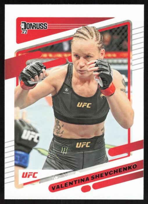 Valentina Shevchenko 2022 Panini Donruss UFC Base # 40 Flyweight - Collectible Craze America