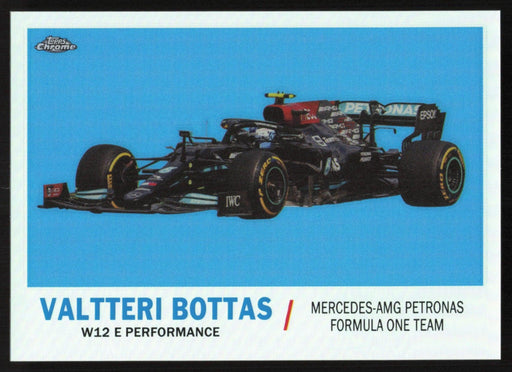 Valtteri Bottas 2021 Topps Chrome Formula 1 1961 Topps Sports Cars # T61-VB Insert - Collectible Craze America