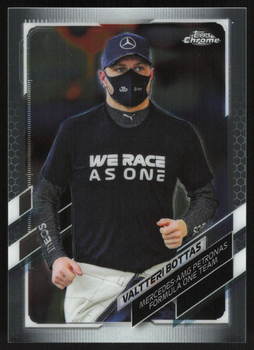 Valtteri Bottas 2021 Topps Chrome Formula 1 # 44 Mercedes-AMG Petronas Formula One Team - Collectible Craze America