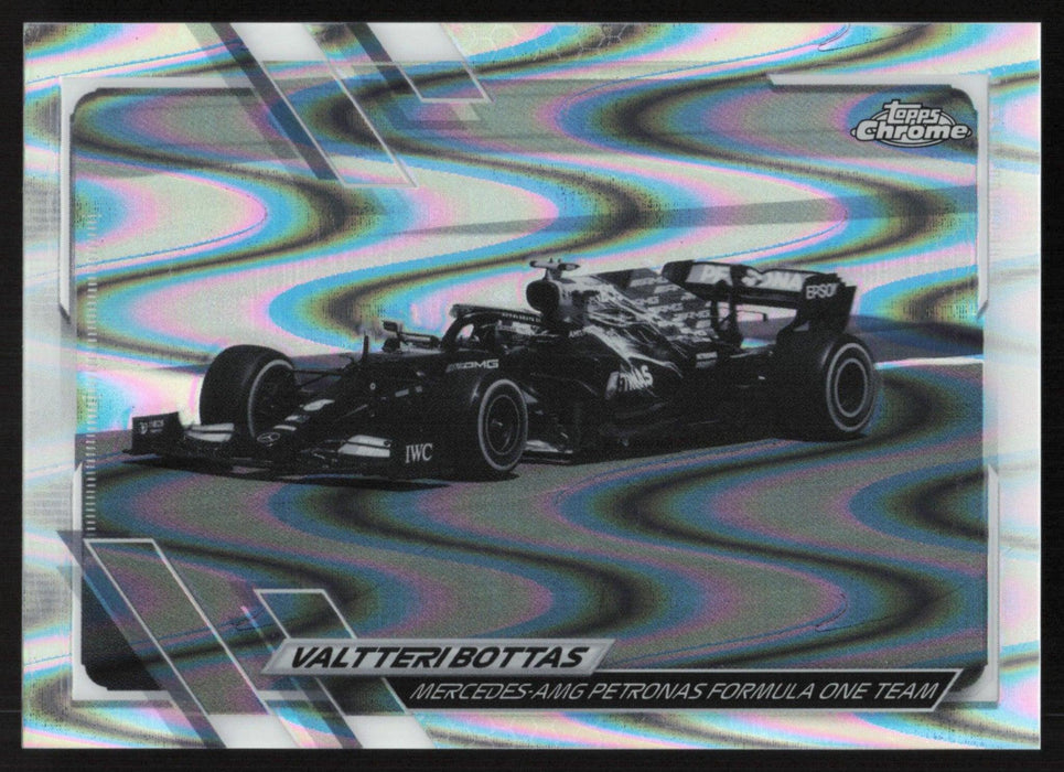 Valtteri Bottas 2021 Topps Chrome Formula 1 # 97 B&W RayWave - Collectible Craze America