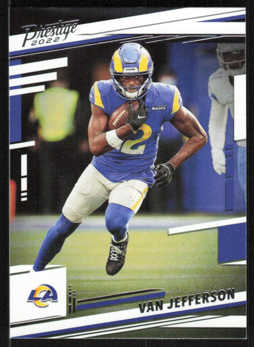 Van Jefferson 2022 Panini Prestige # 164 Los Angeles Rams - Collectible Craze America