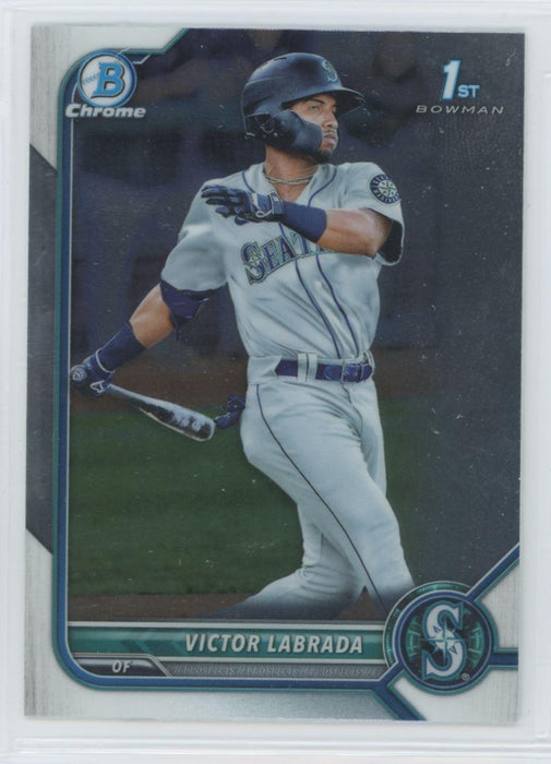 Victor Labrada 2022 Bowman Chrome Prospects # BCP-150 1st Bowman Seattle Mariners - Collectible Craze America