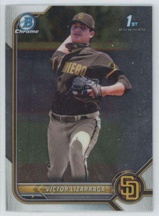 Victor Lizarraga 2022 Bowman Chrome Prospects # BCP-127 1st Bowman San Diego Padres - Collectible Craze America