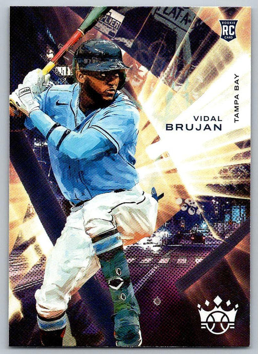 Vidal Brujan 2022 Panini Diamond Kings # 80 RC Tampa Bay Rays - Collectible Craze America