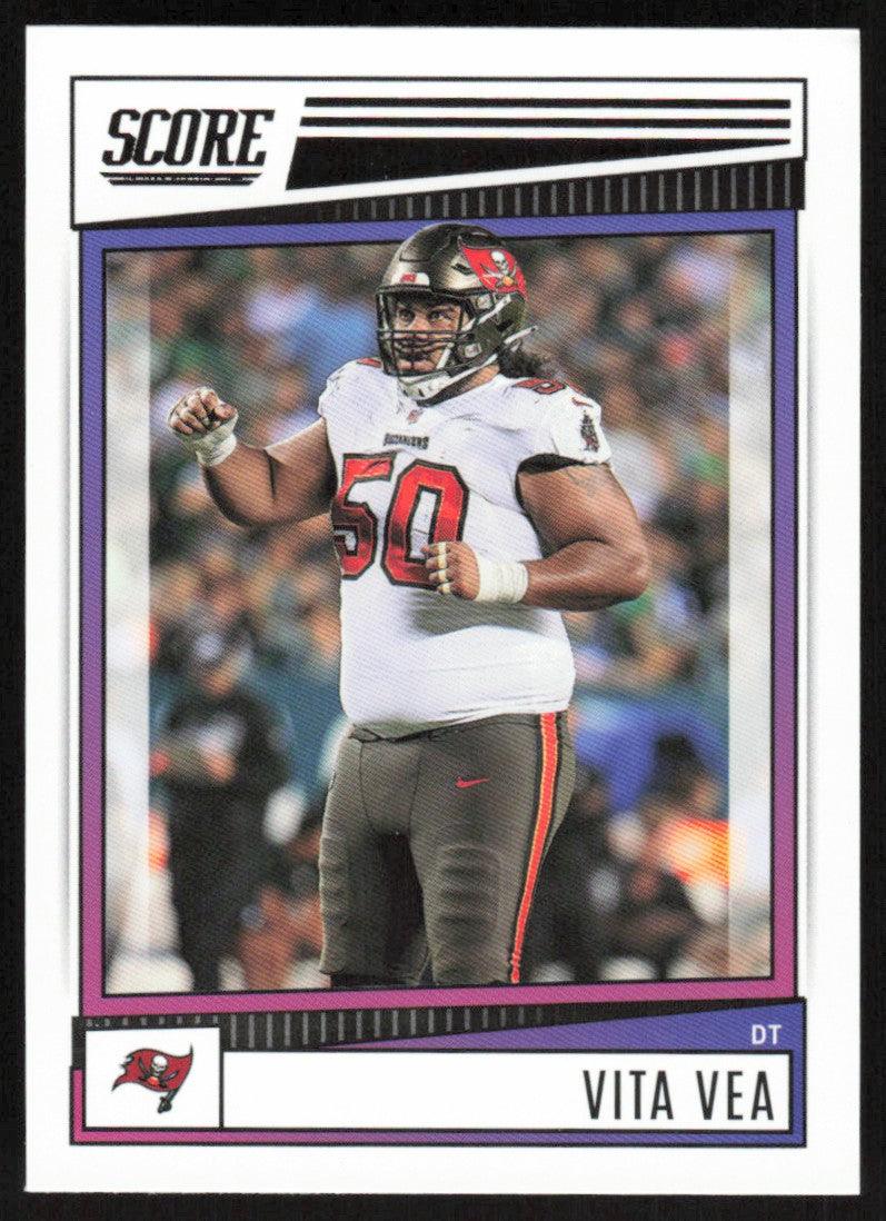 Vita Vea 2022 Panini Score Football # 70 Base Tampa Bay Buccaneers -  Collectible Craze America