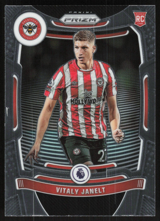 Vitaly Janelt 2021 Panini Prizm Premier League # 144 RC Brentford - Collectible Craze America