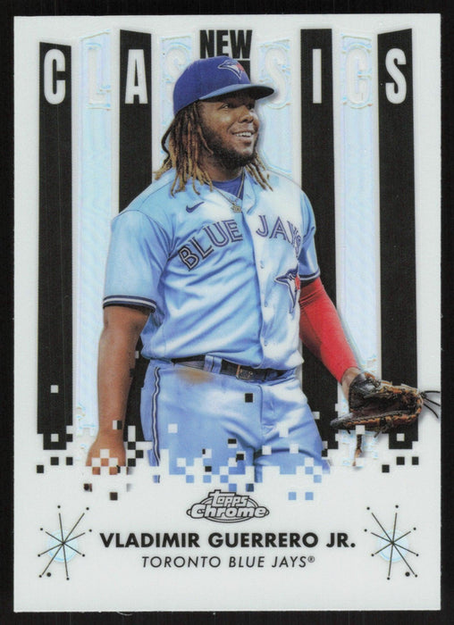 Vladimir Guerrero Jr. 2022 Topps Chrome # NC-4 New Classics Toronto Blue Jays - Collectible Craze America