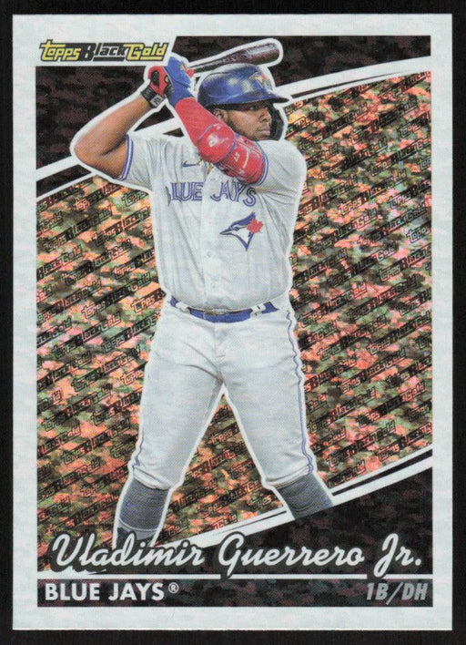 Vladimir Guerrero Jr. 2022 Topps Update Black Gold # BG-24 Toronto Blue Jays - Collectible Craze America