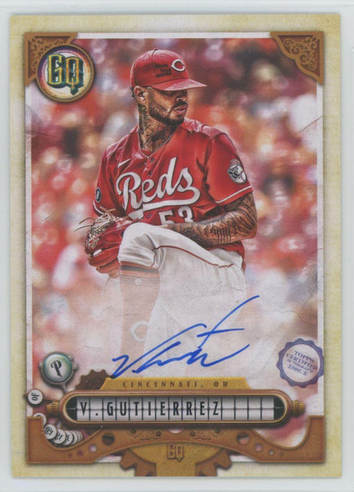 Vladimir Gutierrez 2022 Topps Gypsy Queen # GQA-VG Cincinnati Reds - Collectible Craze America