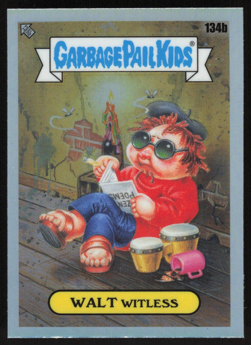 WALT Witless 2021 Topps Chrome Garbage Pail Kids Original Series 4 # 134B Refractor - Collectible Craze America