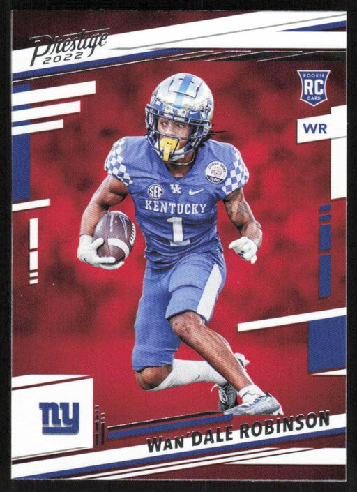 Wan'Dale Robinson 2022 Panini Prestige # 368 RC New York Giants - Collectible Craze America