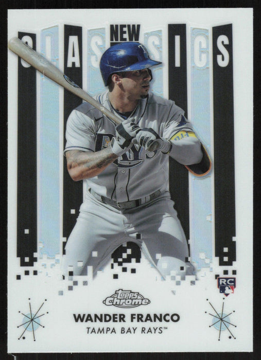 Wander Franco 2022 Topps Chrome # NC-7 RC New Classics Tampa Bay Rays - Collectible Craze America