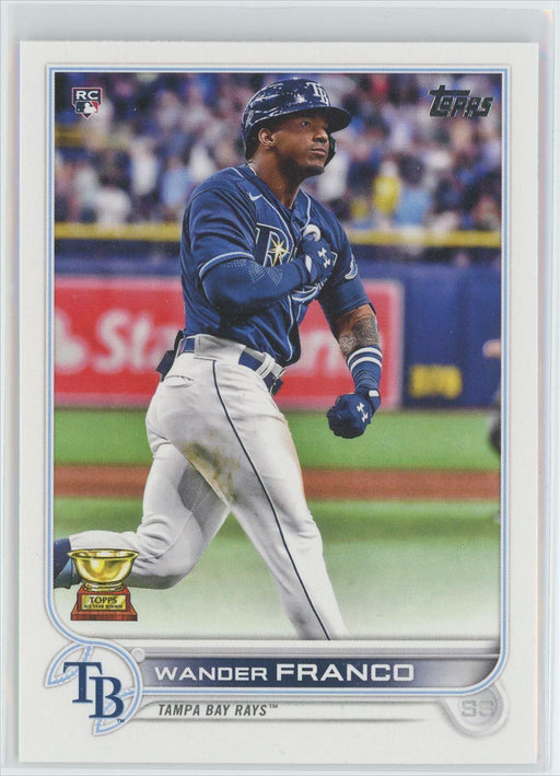 Wander Franco 2022 Topps Series 1 # 215 RC Tampa Bay Rays - Collectible Craze America