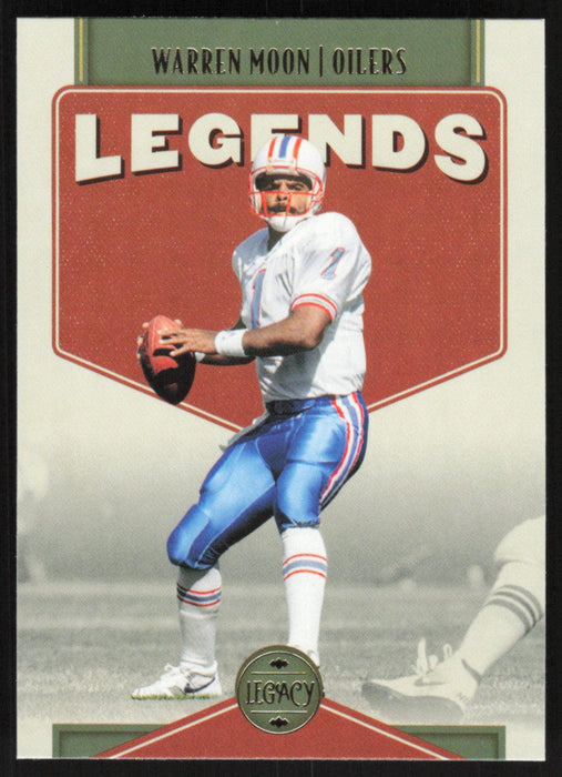 Warren Moon 2022 Panini Legacy Legends # 119 Houston Oilers Base - Collectible Craze America