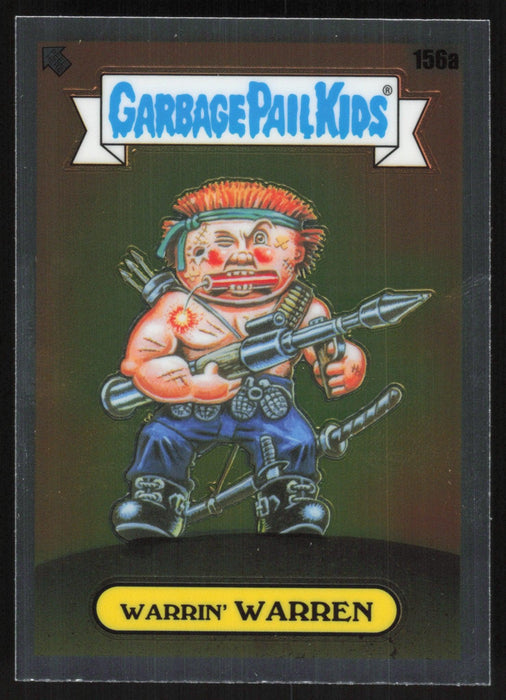 Warrin' WARREN 2021 Topps Chrome Garbage Pail Kids Original Series 4 # 156A - Collectible Craze America