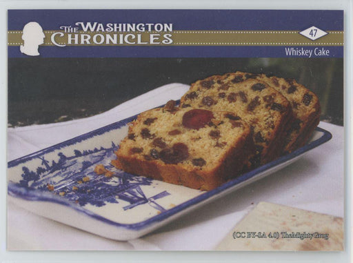 Whiskey Cake 2022 The Washington Chronicles # 47 Gold /699 - Collectible Craze America