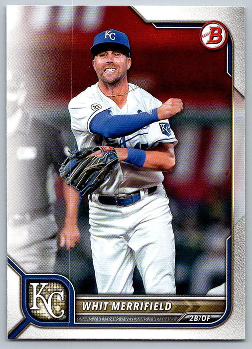 Whit Merrifield 2022 Bowman # 42 Kansas City Royals - Collectible Craze America