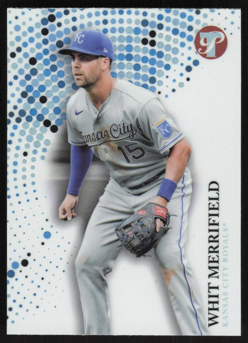 Whit Merrifield 2022 Topps Pristine # 81 Refractor Kansas City Royals - Collectible Craze America