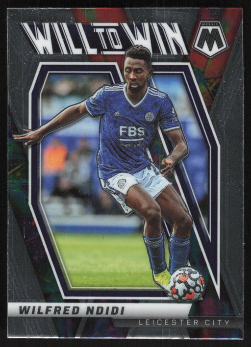 Wilfred Ndidi 2021 Panini Mosaic Premier League # 28 Will to Win Leicester City - Collectible Craze America