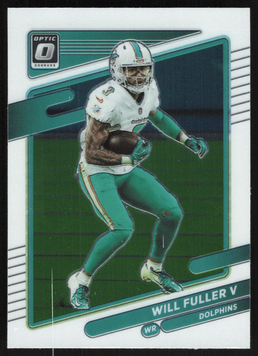 Will Fuller V 2021 Donruss Optic # 58 Miami Dolphins - Collectible Craze America