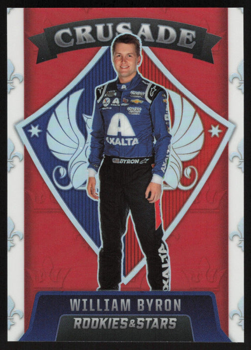 William Byron 2022 Panini Chronicles Racing Crusade # 17 Red 28/99 - Collectible Craze America