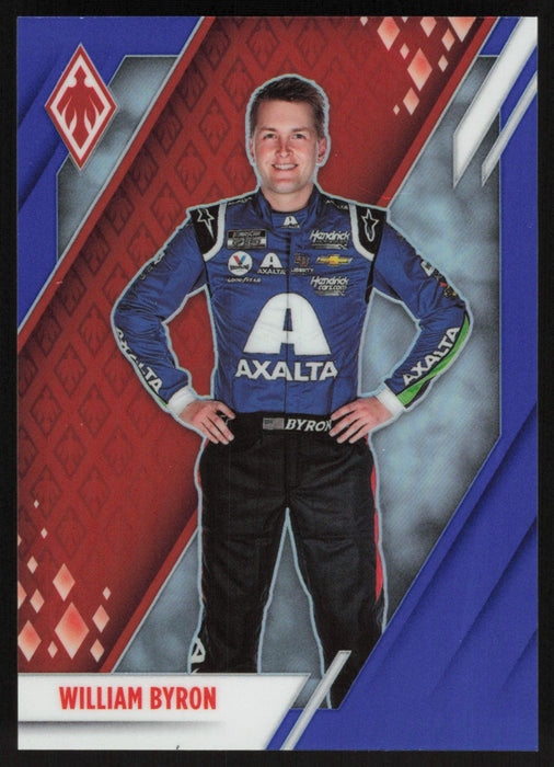 William Byron 2022 Panini Chronicles Racing Phoenix # 6 Blue 60/199 - Collectible Craze America