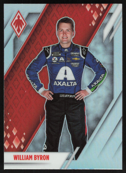 William Byron 2022 Panini Chronicles Racing Phoenix # 6 Silver Prizm - Collectible Craze America