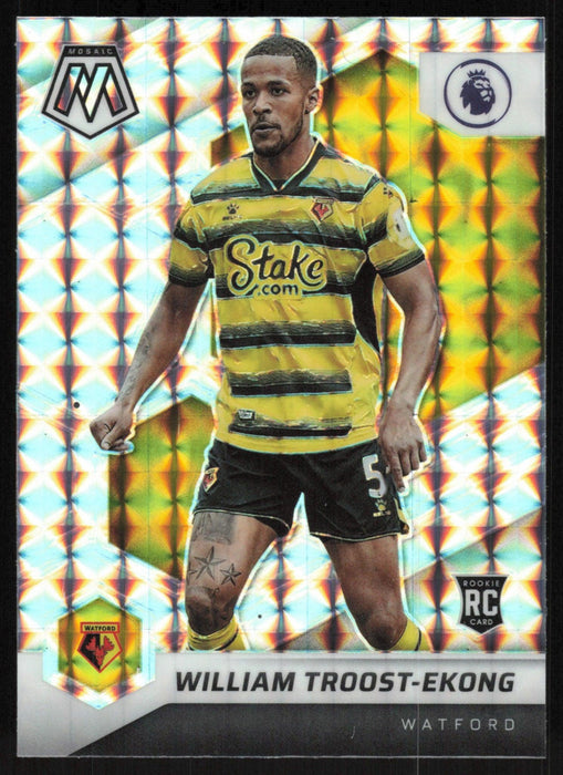 William Troost-Ekong 2021 Panini Mosaic Premier League # 50 RC Mosaic Prizm Watford - Collectible Craze America