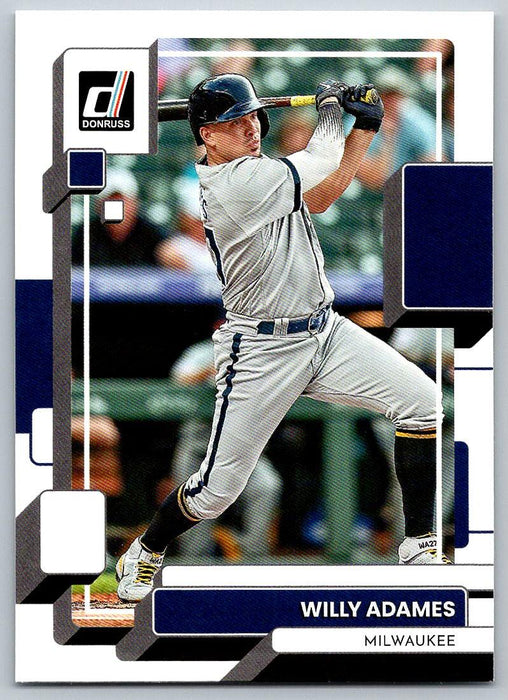 Willy Adames 2022 Donruss Baseball # 139 Milwaukee Brewers - Collectible Craze America