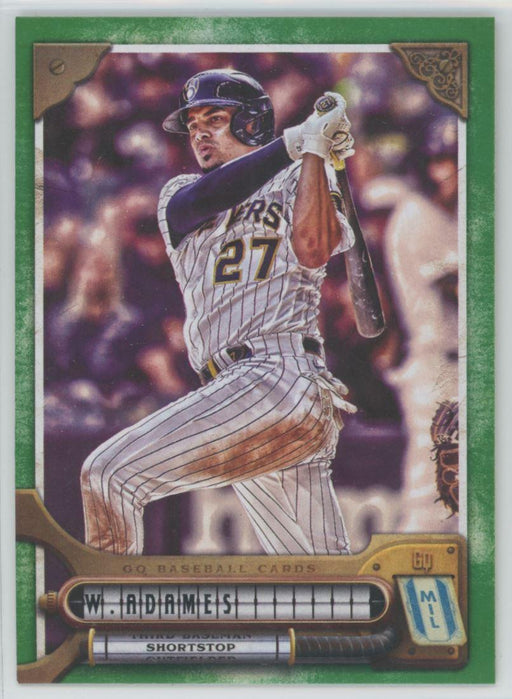 Willy Adames 2022 Topps Gypsy Queen # 191 Green Tampa Bay Rays - Collectible Craze America