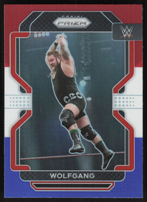 Wolfgang 2022 Panini Prizm WWE # 149 Red White Blue Prizm NXT UK - Collectible Craze America