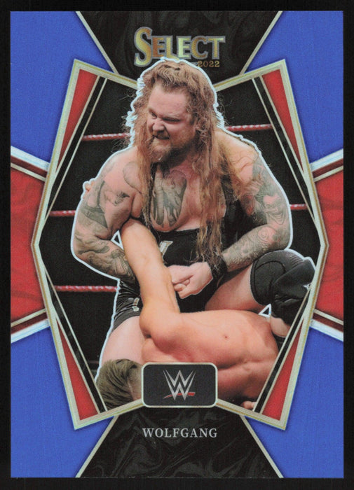 Wolfgang 2022 Panini Select WWE # 144 Premier Level Blue Prizm 149/199 NXT UK - Collectible Craze America