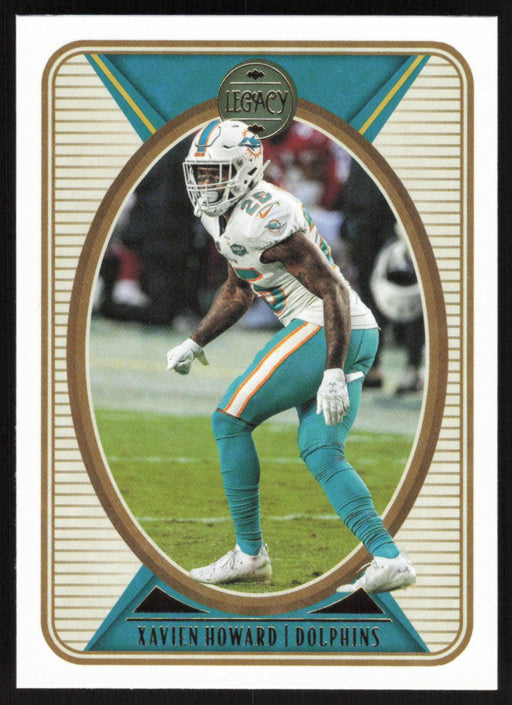 Xavien Howard 2022 Panini Legacy Football Base # 61 Miami Dolphins - Collectible Craze America