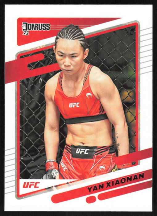 Yan Xiaonan 2022 Panini Donruss UFC Base # 80 Strawweight - Collectible Craze America